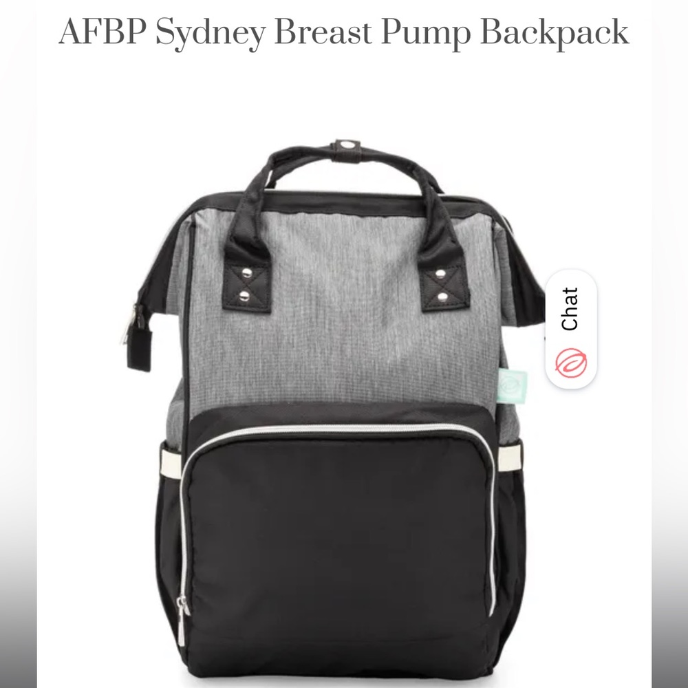Breast Pump Diaper Backpack